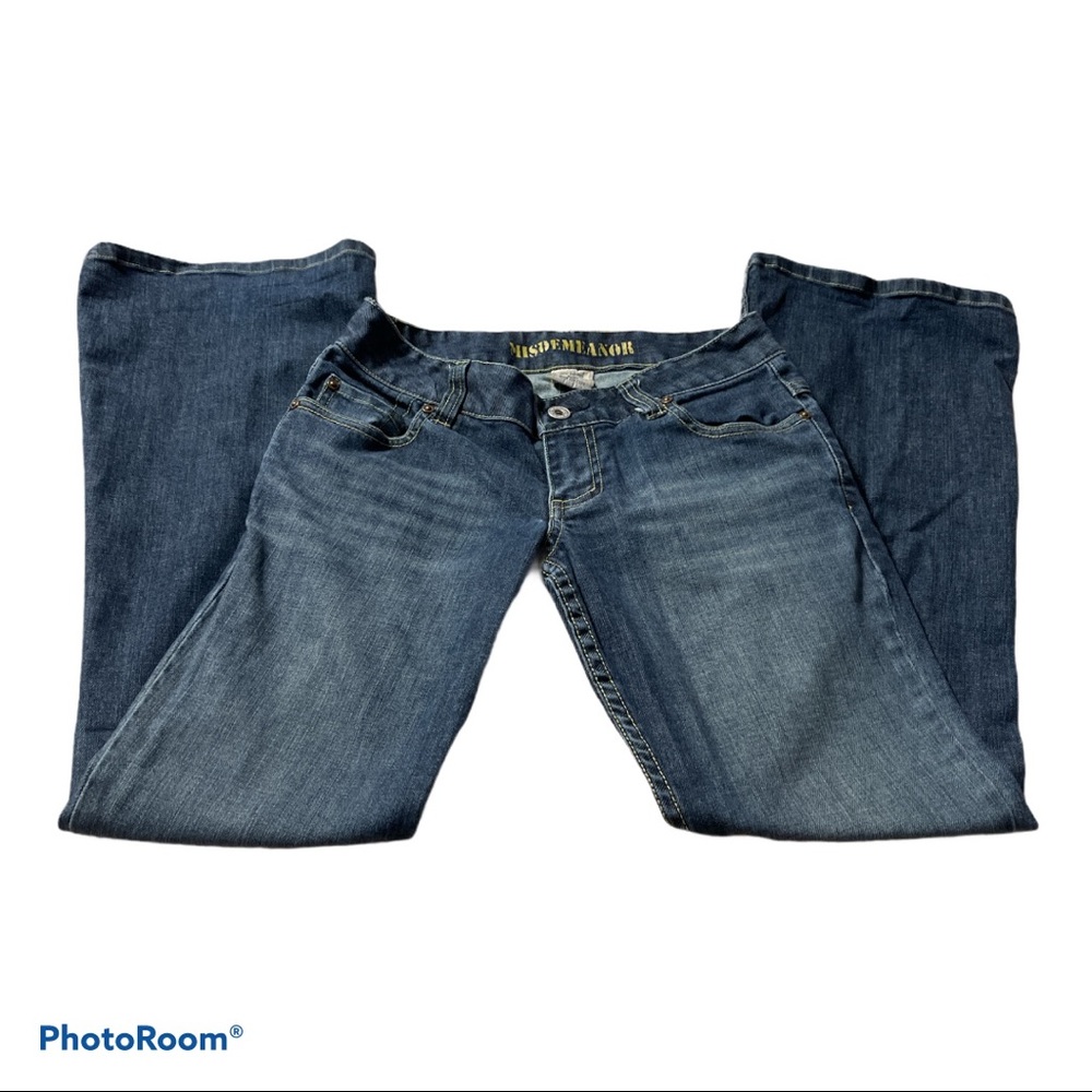 Misdemeanor Low Rise Boot Cut Jeans Sz 1S